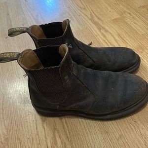 Dr. Martens Brown Ankle Boots